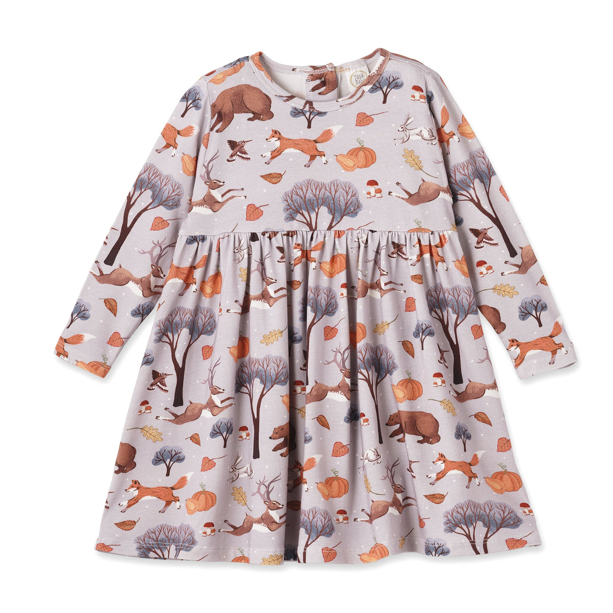 Forest Frolic Twirl Dress - Bamboo Fall Girls Outfit - Tesa Babe - Flyclothing LLC