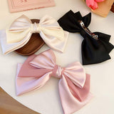 Bow Cloth Hair Clip - Trendsi - Flyclothing LLC