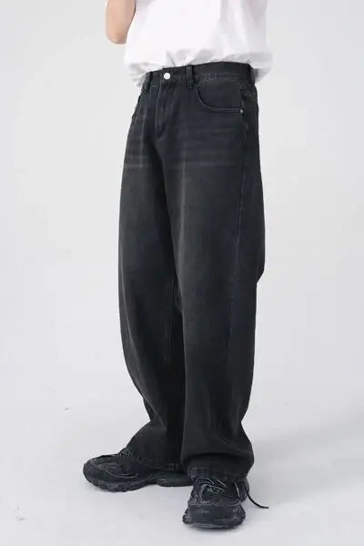 Baggy Jeans with Pockets - Trendsi - Flyclothing LLC