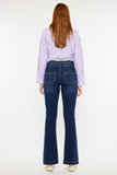 Kancan High Rise Double Waistband Flare Jeans - Trendsi