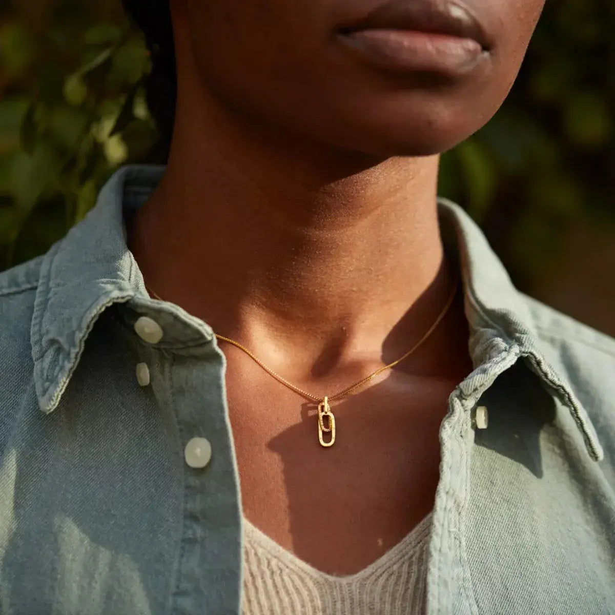 925 Sterling Silver Pendant Necklace - Trendsi - Flyclothing LLC