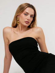 18K Gold-Plated Stainless Steel Square Earrings - Trendsi