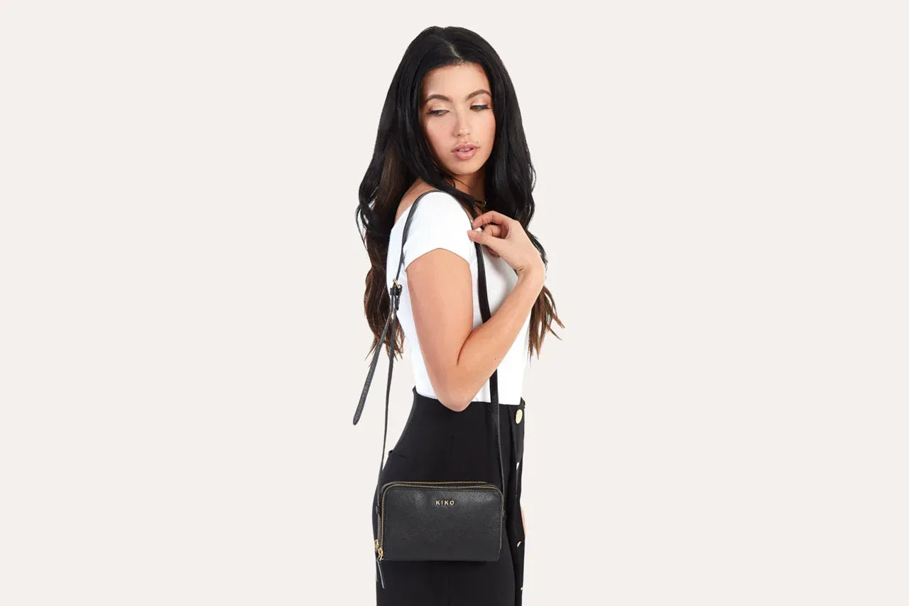Zip Around Crossbody - Kiko Leather - Flyclothing LLC