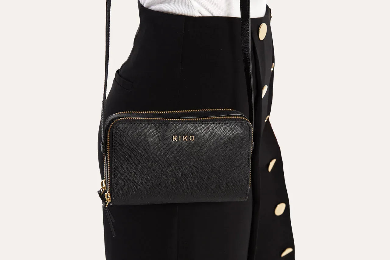 Zip Around Crossbody - Kiko Leather - Flyclothing LLC