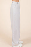 Mittoshop Pintuck Detail High Rise Pants - Trendsi