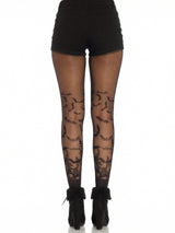 Bat Wing Sheer Tights