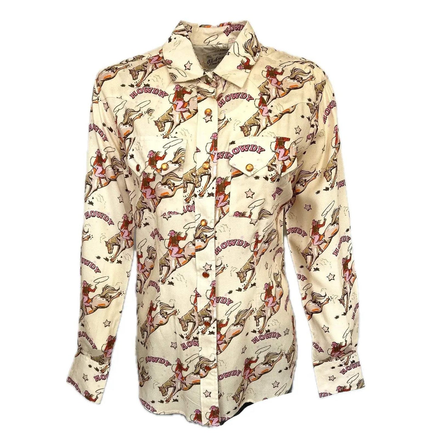 Rockmount Ranch Wear women s howdy western print shirt - Rockmount Clothing - Flyclothing LLC