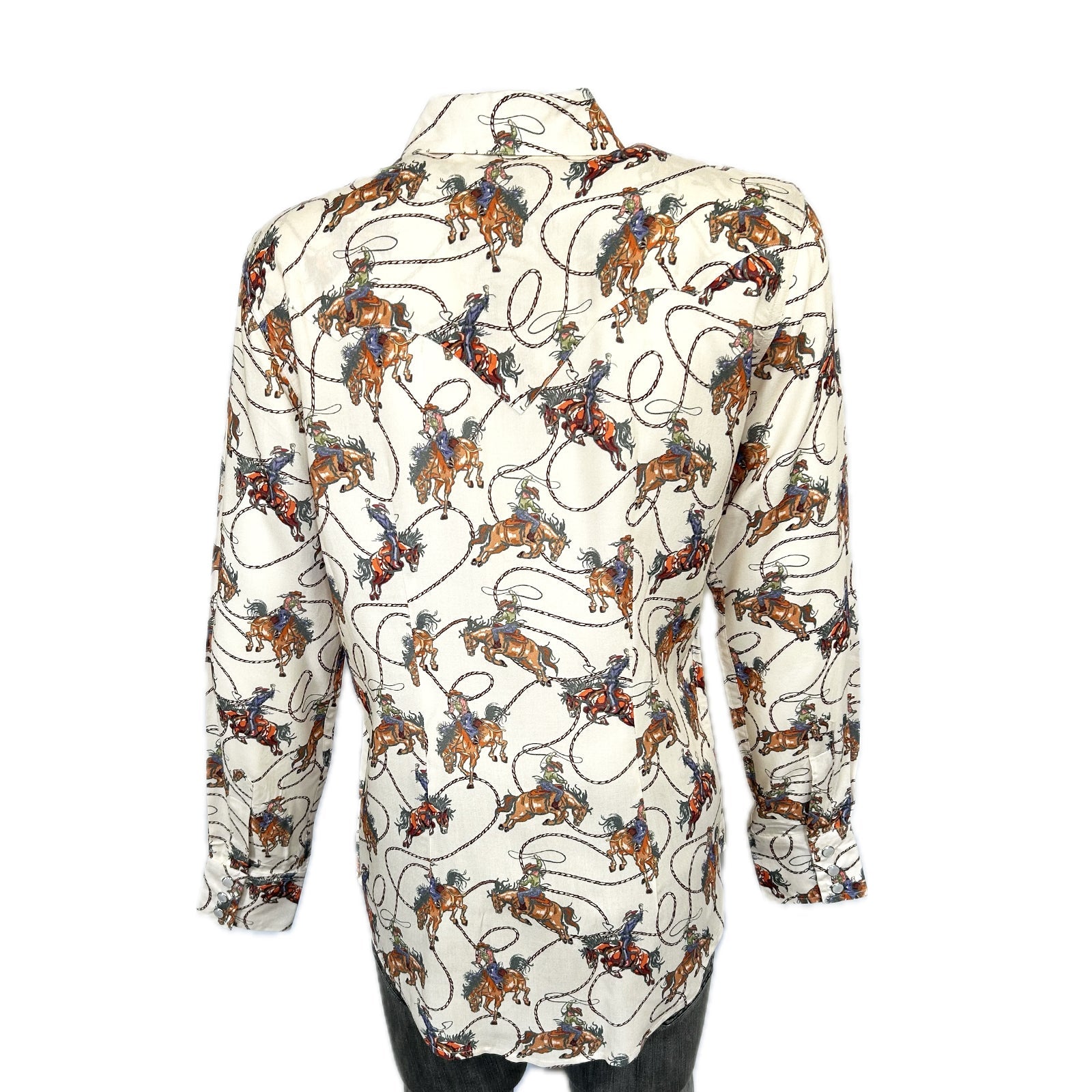 Rockmount Ranch Wear Men's Natural Print Western Shirt - Rockmount Clothing - Flyclothing LLC
