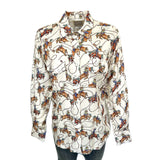 Rockmount Ranch Wear Men's Natural Print Western Shirt - Rockmount Clothing - Flyclothing LLC