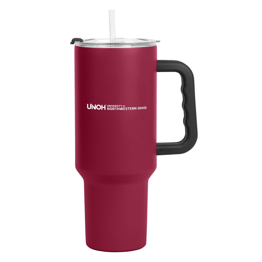 University of Northwestern Ohio 40oz Flipside Powder Coat Tumbler - Logo Brands - Flyclothing LLC