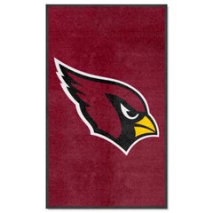 Arizona Cardinals 3X5 High-Traffic Mat with Durable Rubber Backing - Portrait Orientation - Arizona Cardinals