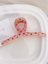 PC Polka Dot Hair Claw Clip - Trendsi - Flyclothing LLC