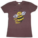 Let's Get Bizzy Flocked Tee