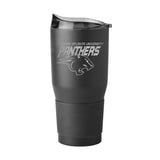 Clark Atlanta University GunMetal 30oz Black Powder Coat Tumbler