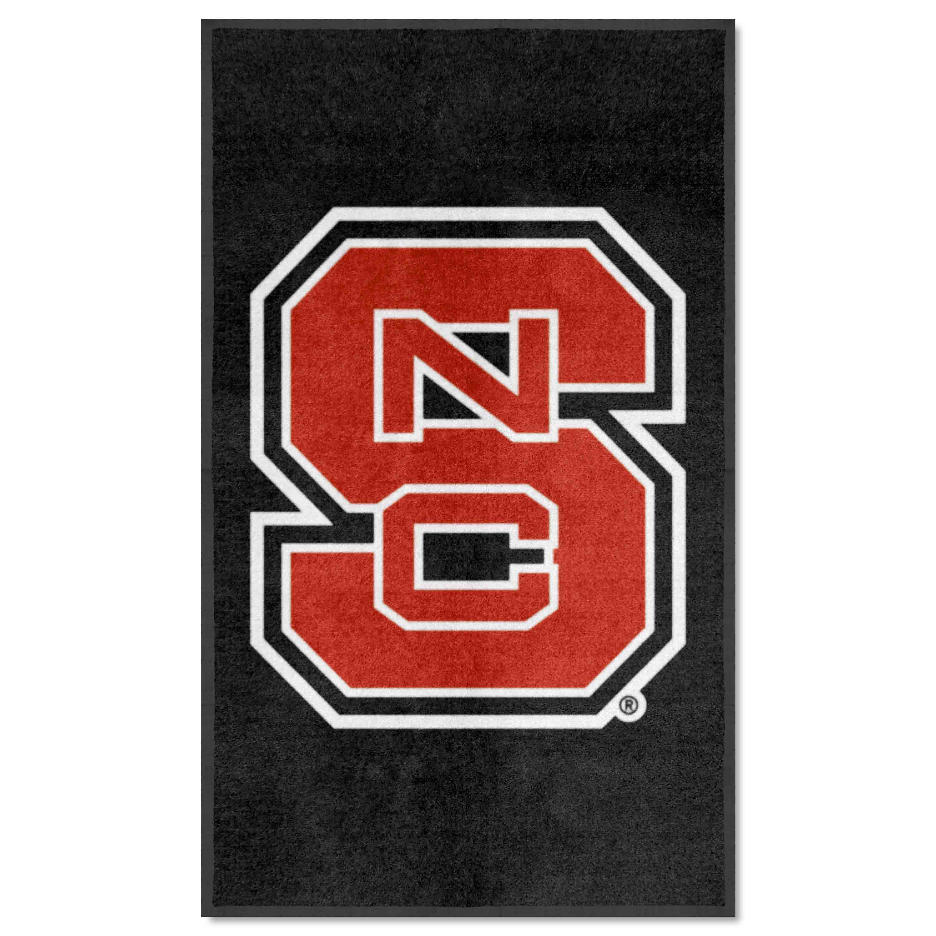 NC State 3X5 High-Traffic Mat with Durable Rubber Backing - Portrait Orientation - NC State