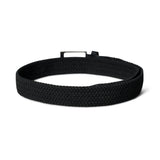 Braided Black Canvas Belt - Classy Leather Bags - Flyclothing LLC