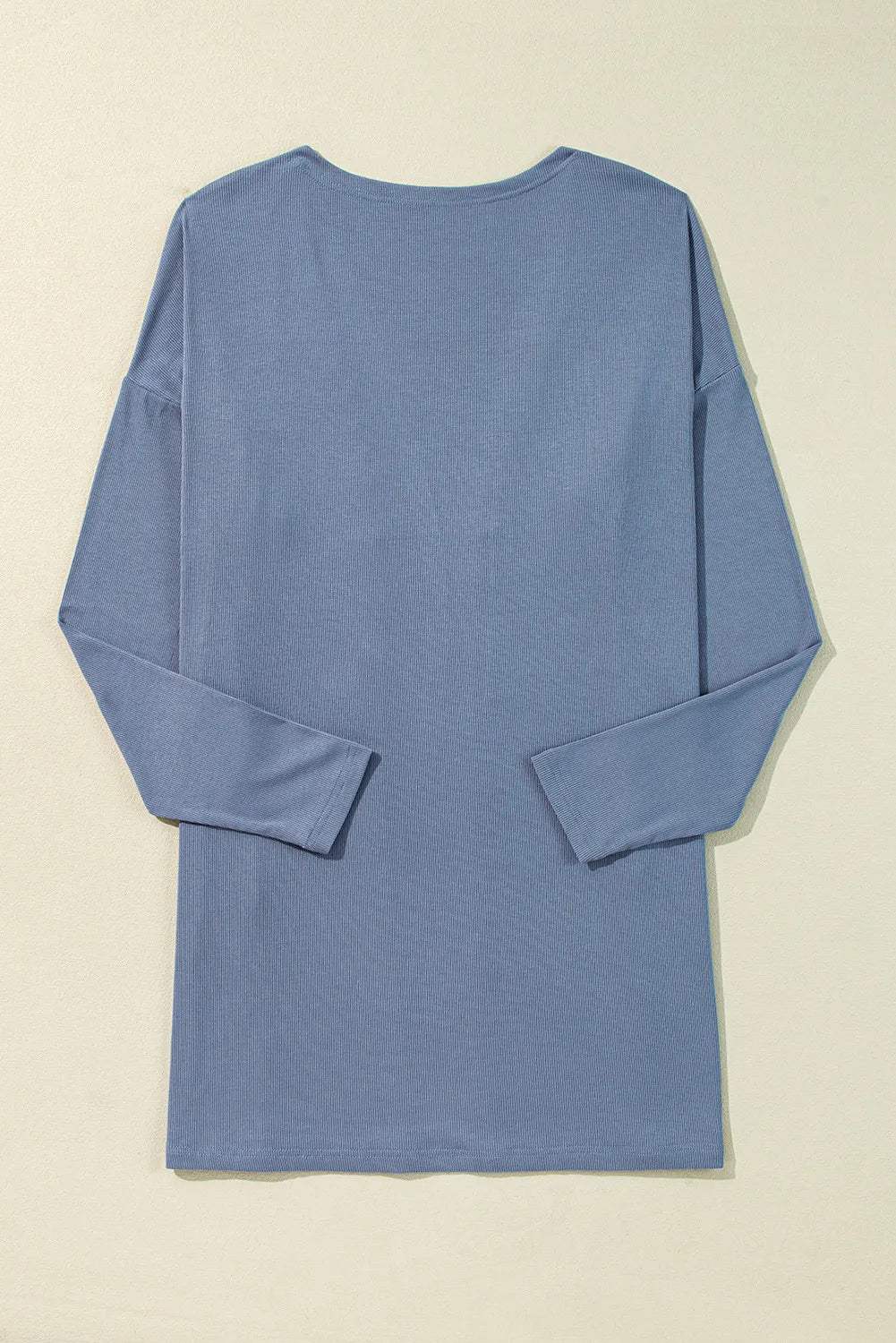 Slit Open Front Long Sleeve Cover Up - Trendsi - Flyclothing LLC