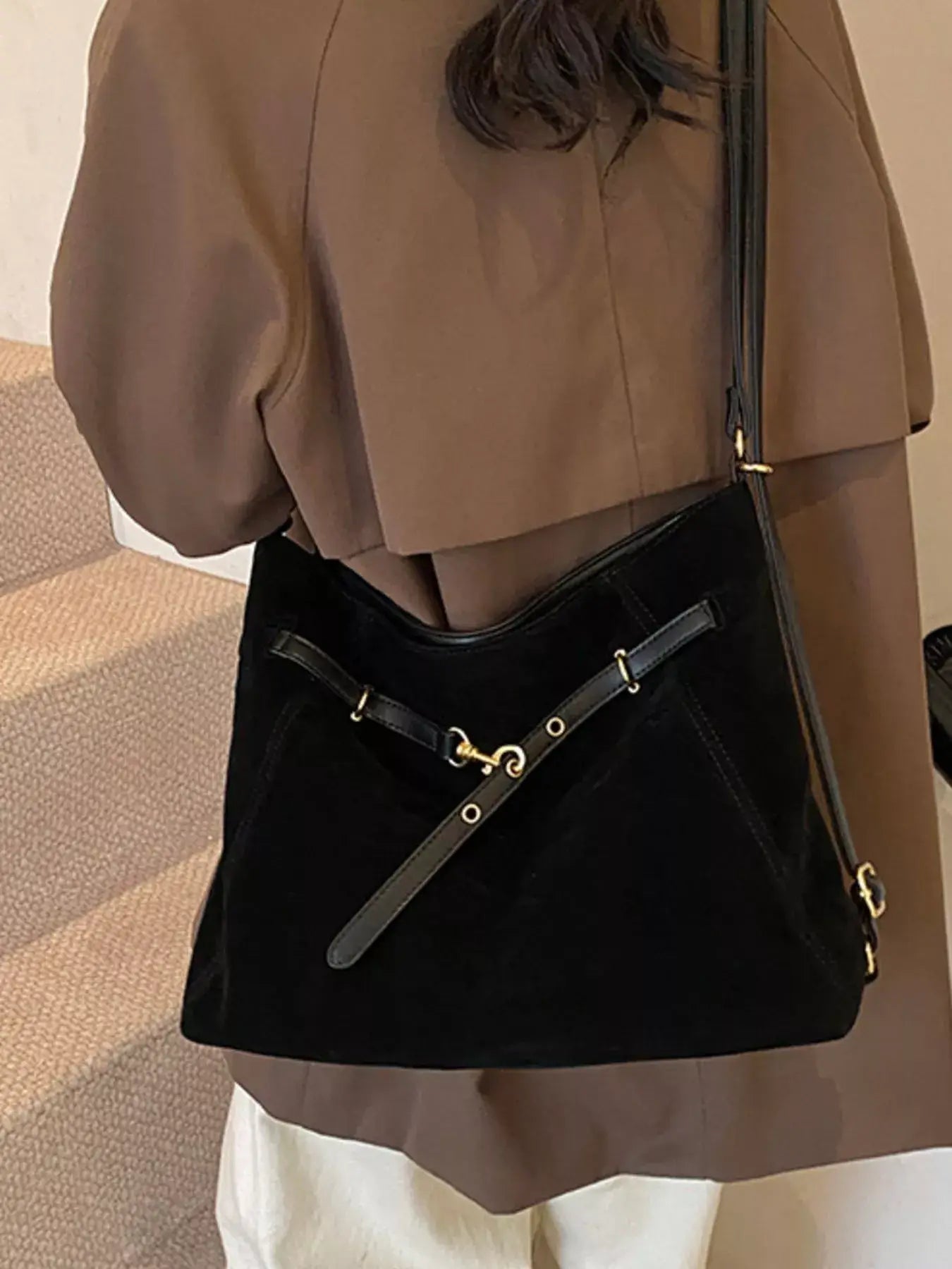 Adjustable Strap Crossbody Bag - Trendsi - Flyclothing LLC