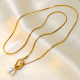 Pearl Pendant Necklace - Trendsi - Flyclothing LLC