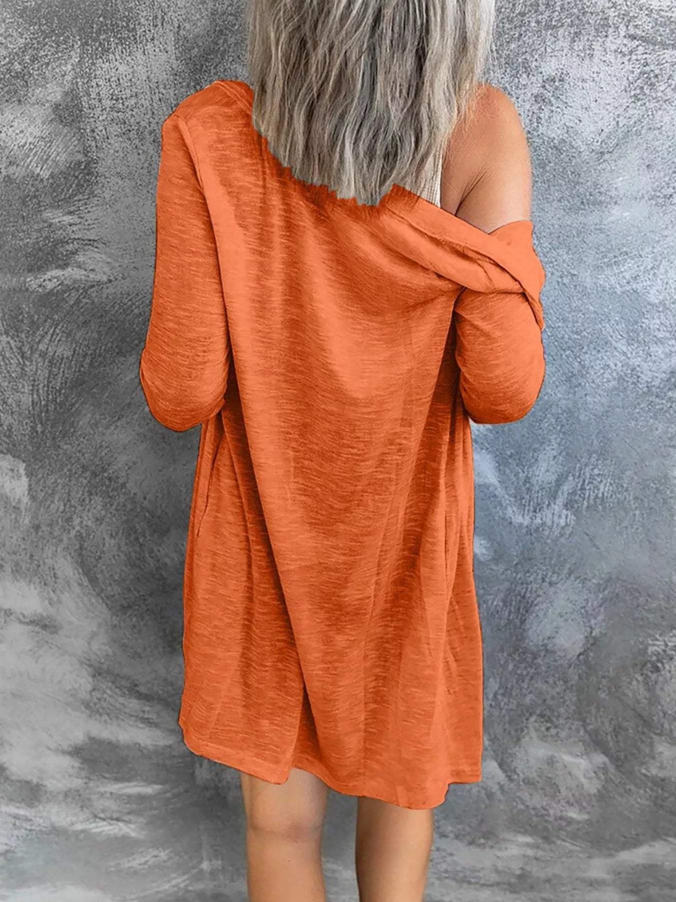 Full Size Lightweight Button-Up Cardigan Plus Size - Trendsi - Flyclothing LLC