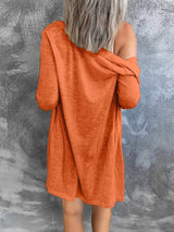 Full Size Lightweight Button-Up Cardigan Plus Size - Trendsi - Flyclothing LLC
