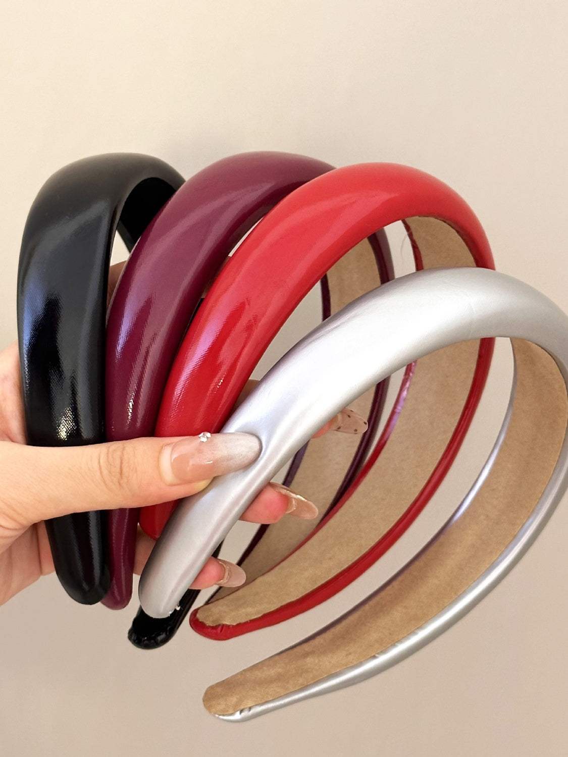 PU Leather Wide Headband - Trendsi - Flyclothing LLC