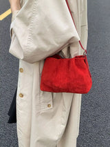Suede Adjustable Strap Crossbody Bag - Trendsi - Flyclothing LLC