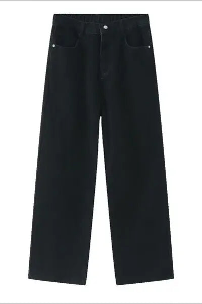 Baggy Jeans with Pockets - Trendsi - Flyclothing LLC