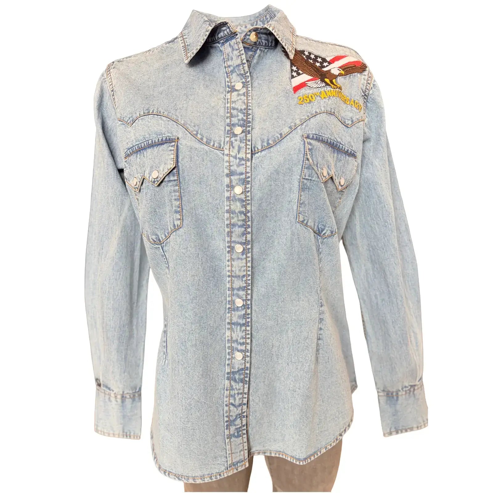 Rockmount Ranch Wear womens usa 250th america the beautiful embroidered western shirt - Rockmount Clothing - Flyclothing LLC