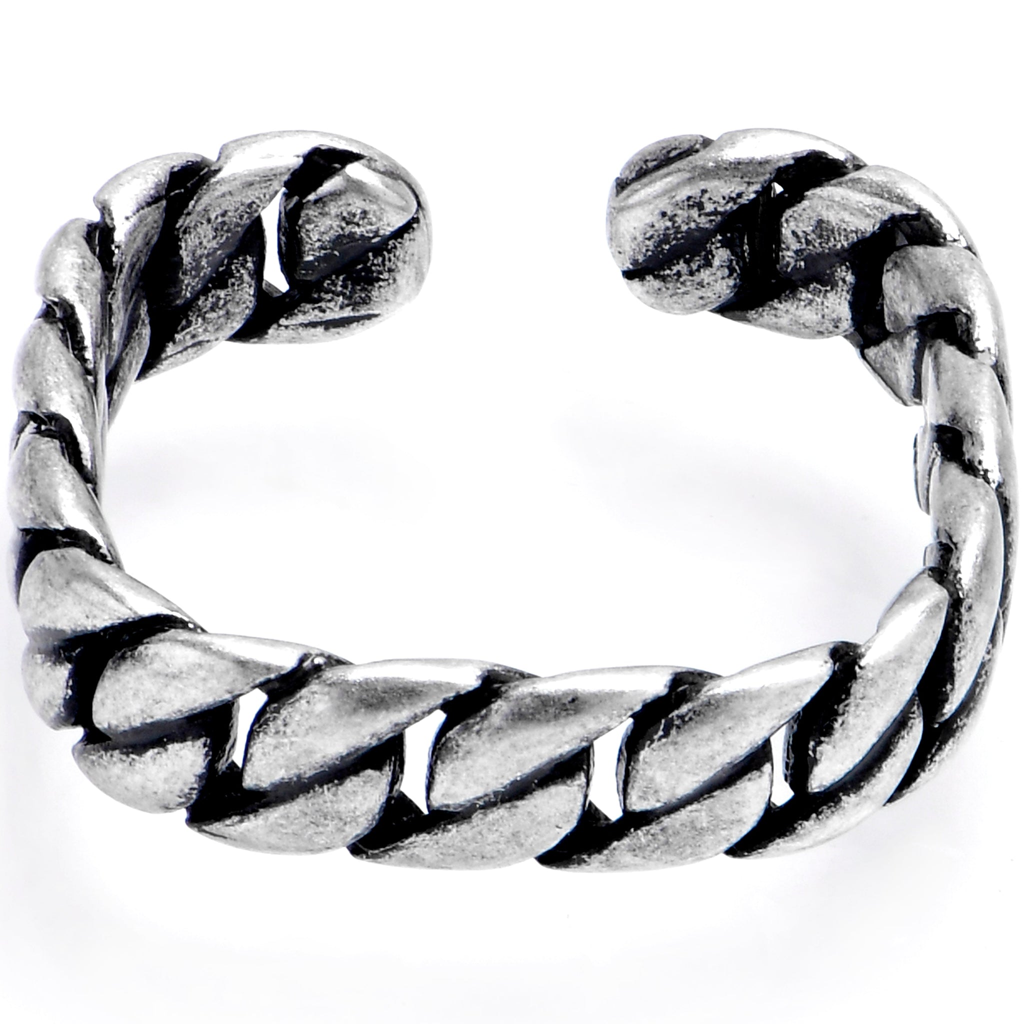 Square Knot Nifty Adjustable Toe Ring