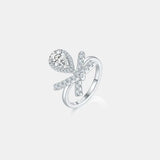 1 Carat Moissanite Zircon 925 Sterling Silver Ring - Trendsi - Flyclothing LLC