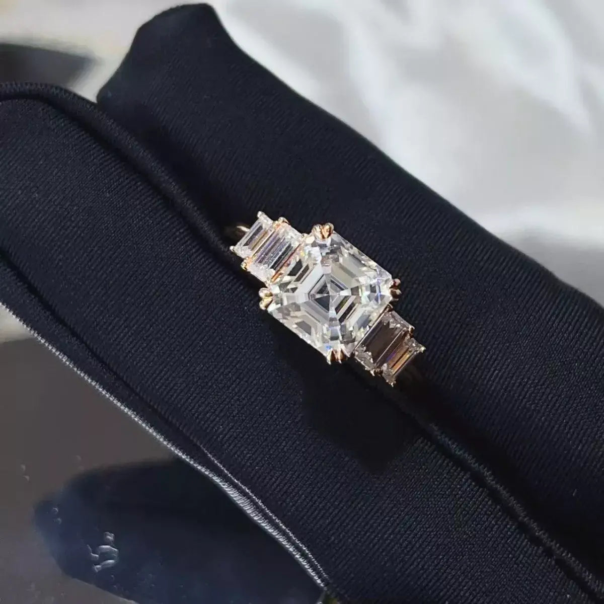 3 Carat Moissanite 925 Sterling Silver Ring - Trendsi - Flyclothing LLC