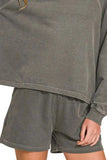 Zenana French Terry Pigment Dye & Enzyme Wash 2 Pcs Set - Trendsi - Flyclothing LLC