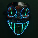 Halloween Led Mask Atmosphere Cheering Props