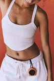 Scoop Neck Active Tank - Trendsi - Flyclothing LLC