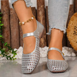 Square Toe Slip-Ons - Trendsi - Flyclothing LLC