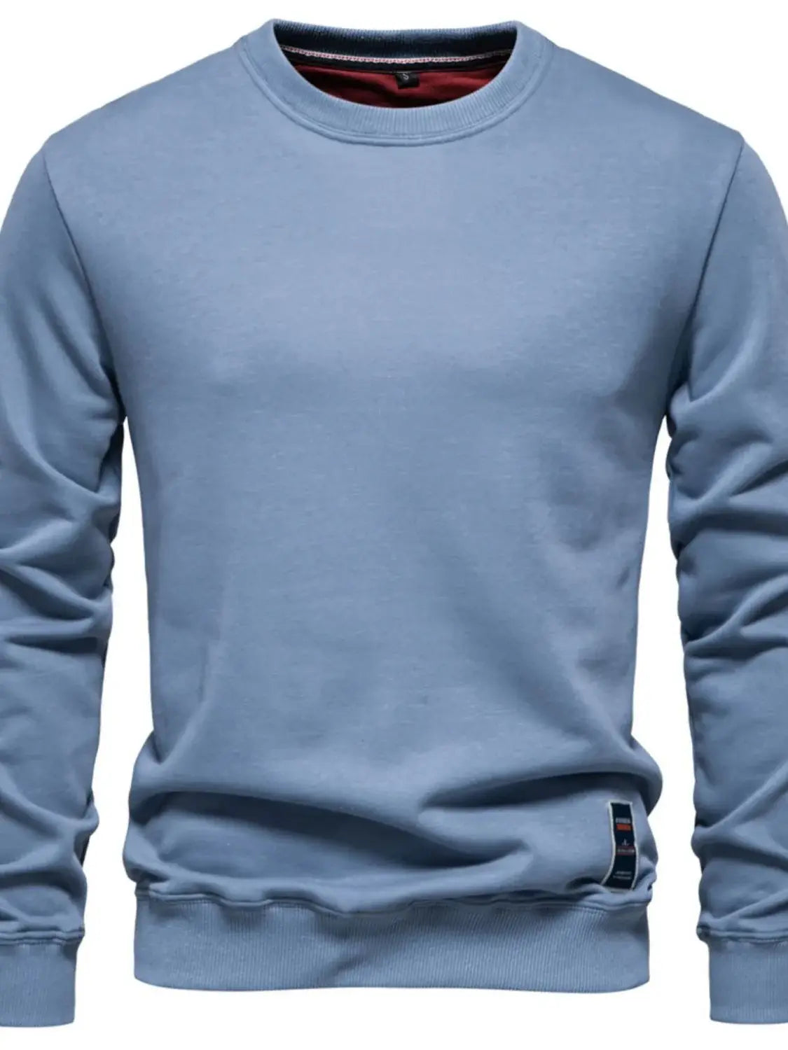 Men's Round Neck Long Sleeve Sweatshirt - Trendsi - Flyclothing LLC