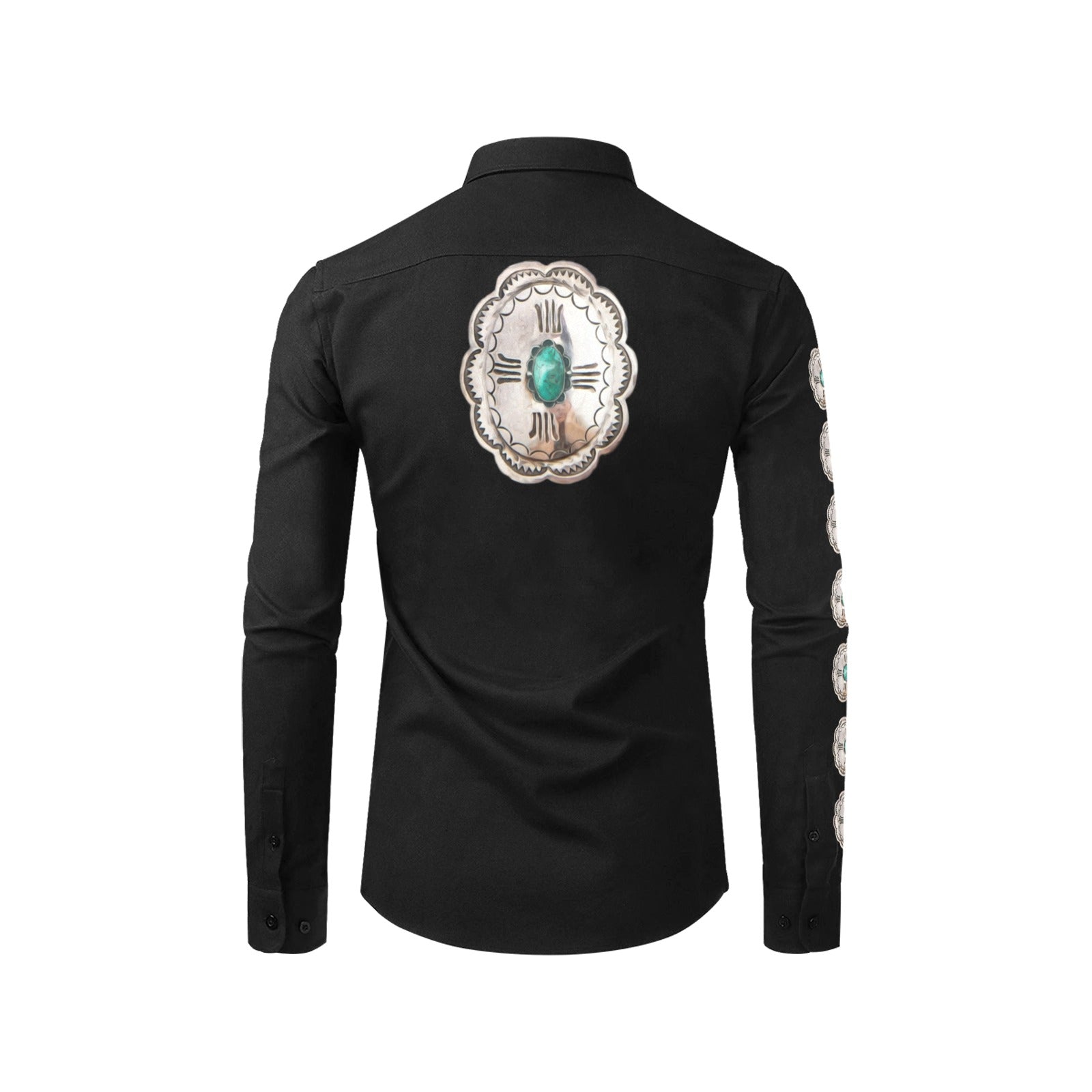 Baha Ranch Turquoise Concho Men's Western Button Up