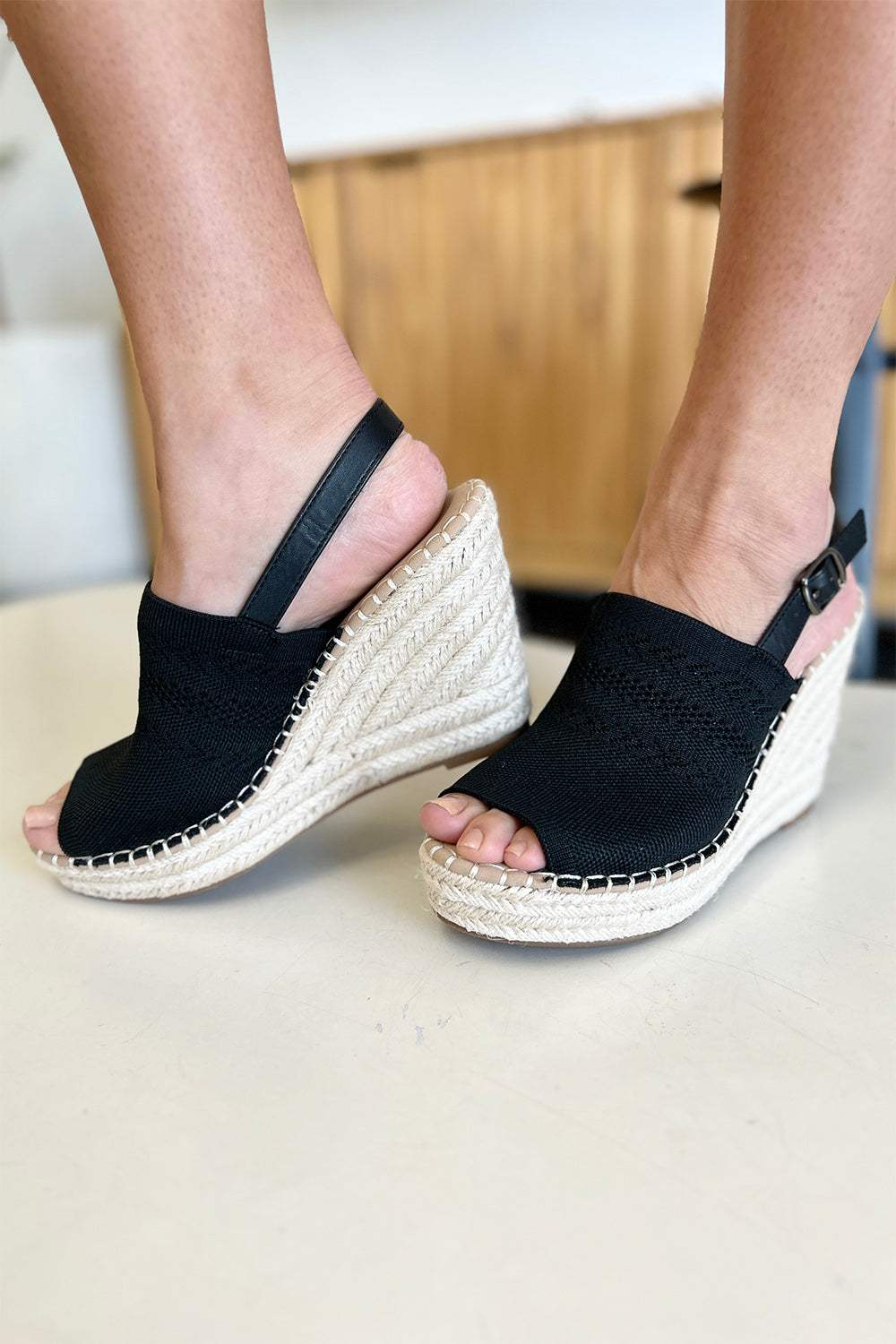 Forever Link Peep Toe High Heel Sandals - Trendsi - Flyclothing LLC