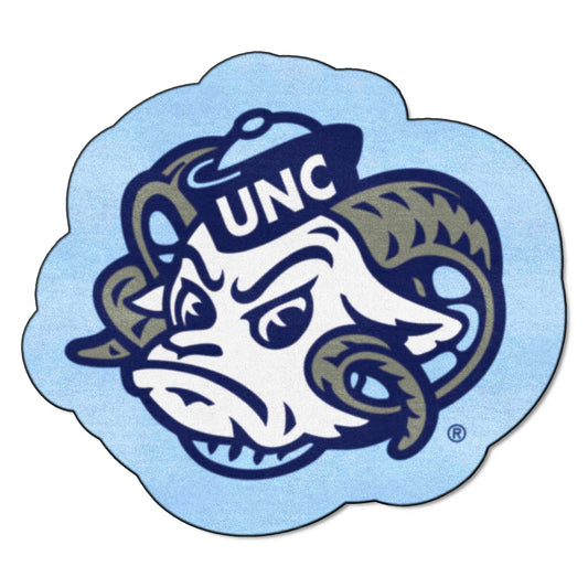 North Carolina Tar Heels Mascot Rug, Ram - North Carolina