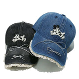 Dog Bow Adjustable Baseball Cap - Trendsi - Flyclothing LLC