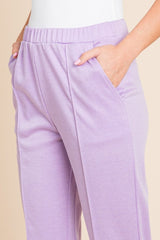 Culture Code Full Size Pin Tuck Detail Slim Pants - Trendsi