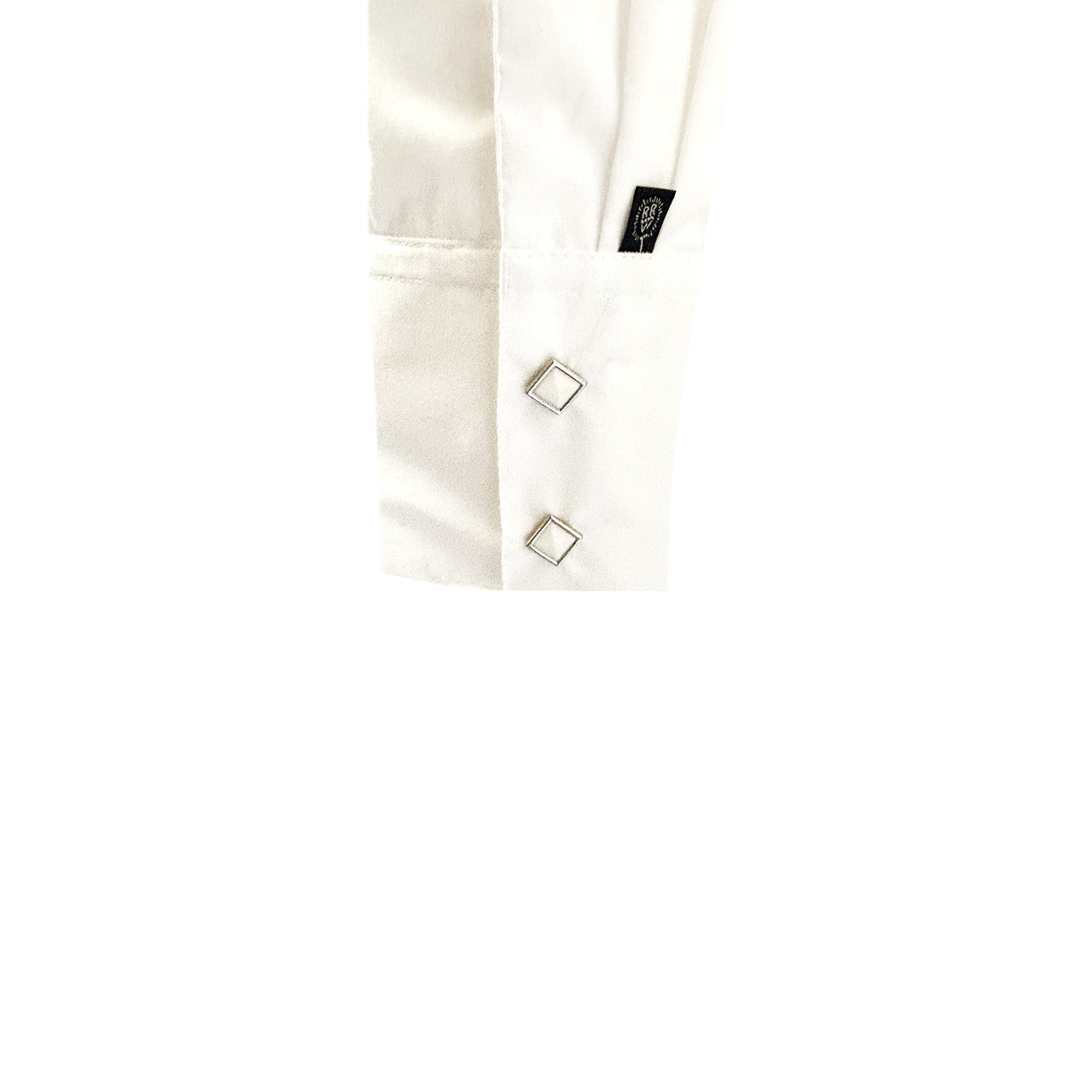 Rockmount Ranch Wear Women's Classic Pima Cotton Solid White Western Shirt - Rockmount Clothing - Flyclothing LLC