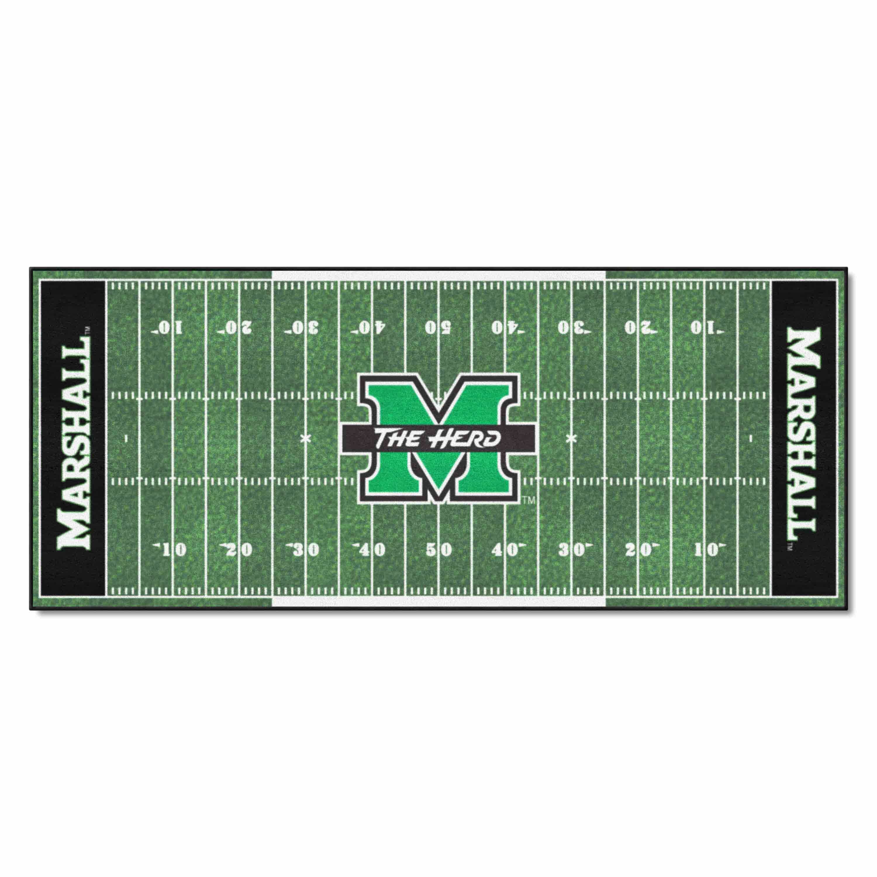 Marshall Thundering Herd Field Runner Mat - 30in. x 72in. - Marshall