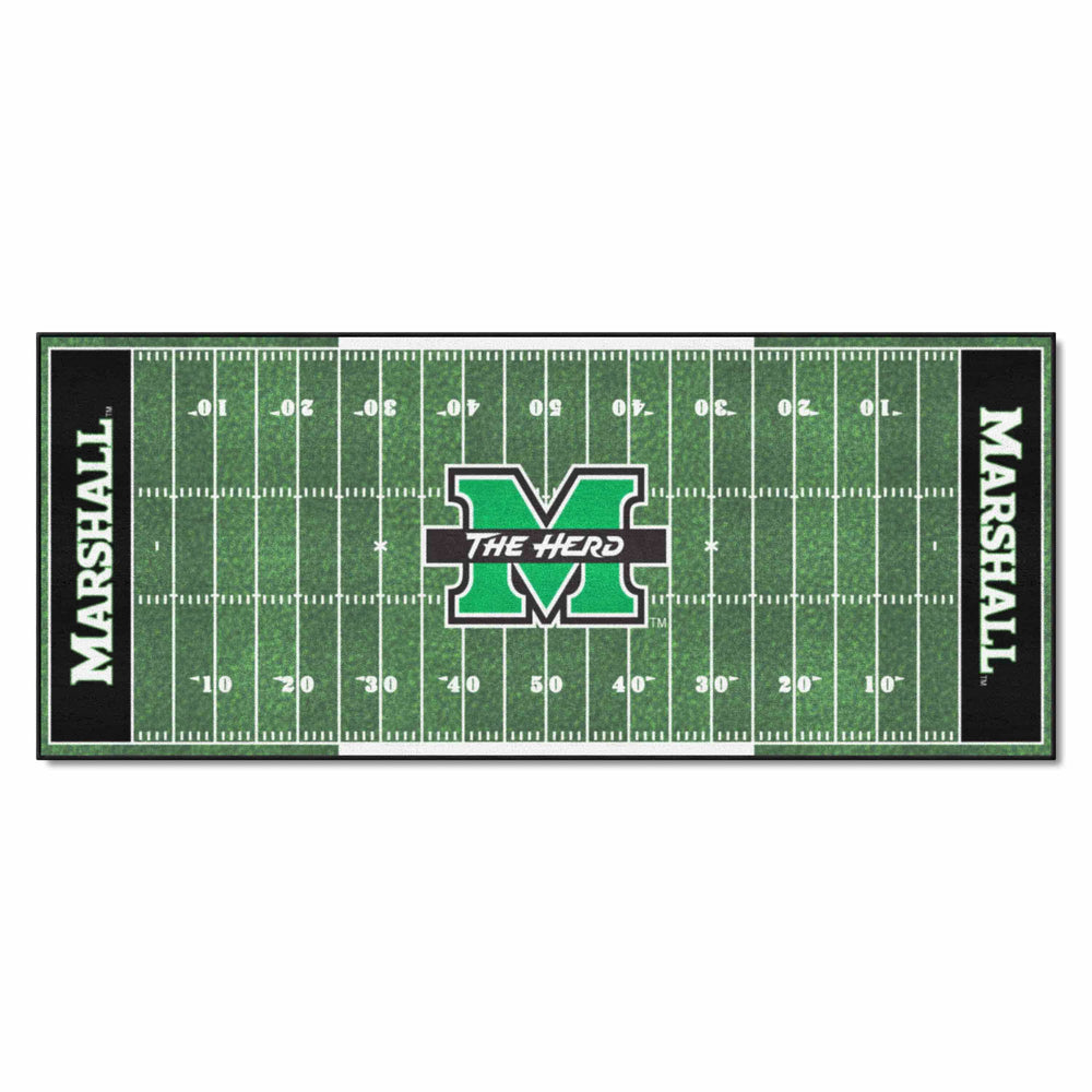 Marshall Thundering Herd Field Runner Mat - 30in. x 72in. - Marshall
