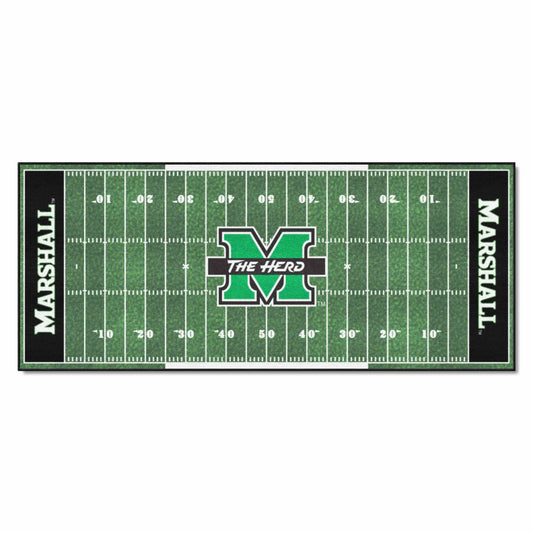 Marshall Thundering Herd Field Runner Mat - 30in. x 72in. - Marshall