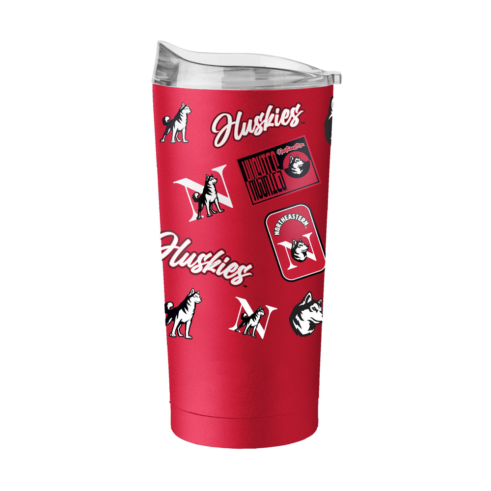 Northeastern U 20oz Dreamweave Powder Coat Tumbler