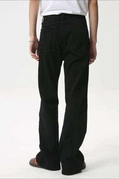 Baggy Jeans with Pockets - Trendsi - Flyclothing LLC