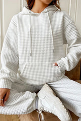 Dropped Shoudler Pocketed Hoodie - Trendsi - Flyclothing LLC