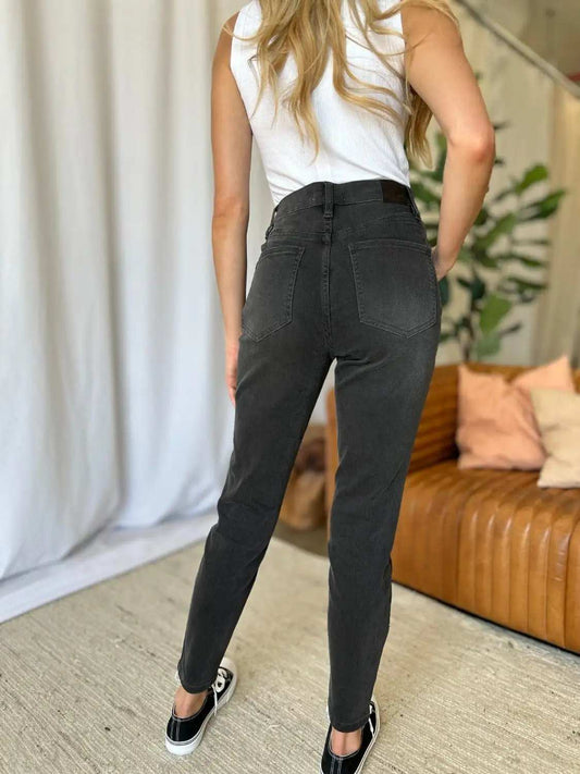 RFM Full Size High Rise Tummy Control Skinny Jeans - Trendsi - Flyclothing LLC